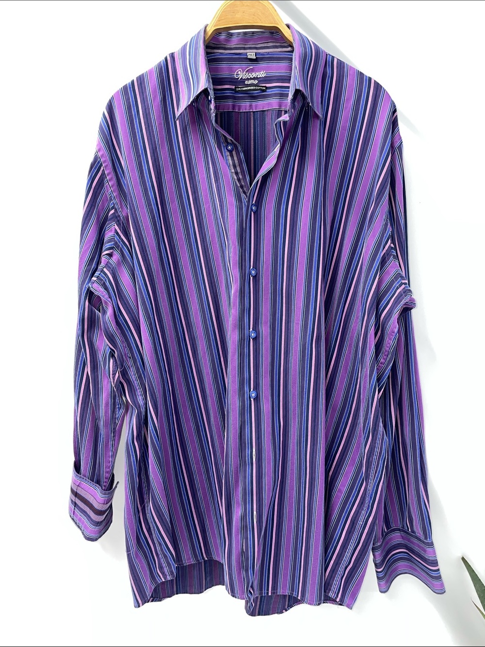 VISCONTI UOMO MENS CASUAL DRESS SHIRT FTL-08-034